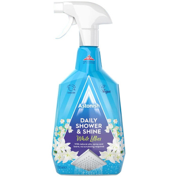 Astonish Daily Shower Płyn Do Mycia Kabin Prysznicowych Wanny Lilia 750ml