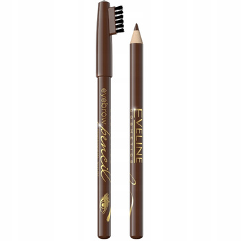 Eveline Eyebrow Pencil Klasyczna Kredka Do Brwi Ze Szczoteczką Brązowa
