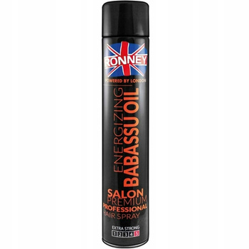 Ronney Utrwalający Spray Nawilżający Lakier Do Włosów Babassu Oil 750ml