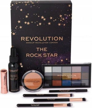 Revolution Zestaw Prezentowy Paleta Cieni Reloaded Golden Sugar Eye Face Palette