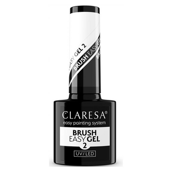 Claresa Easy Brush Żel Do Paznokci w Pędzelku 2 Półtransparentny Mleczny 5g