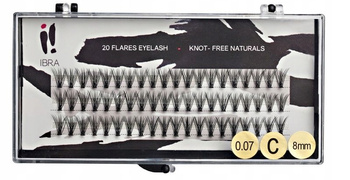 Ibra Double 20 Flares Kępki Rzęs 0.07 C 8 mm