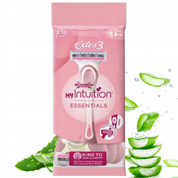 Wilkinson Extra 3 myIntuition Essentials Maszynka Do Golenia Damska 5 szt