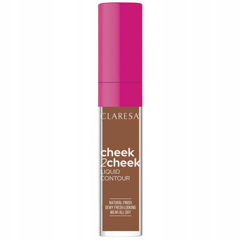 Claresa Cheek2Cheek Kremowy Bronzer w Płynie Do Konturowania 02 Sun Kissed