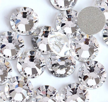 CYRKONIE DO PAZNOKCI SREBRNE CRYSTAL SS8 1440szt