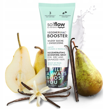 So Flow Booster Regenerujący Do Włosów Suchych i Zniszczonych Gruszka 75ml