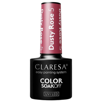 Claresa Lakier Hybrydowy Dusty Rose 5 5g