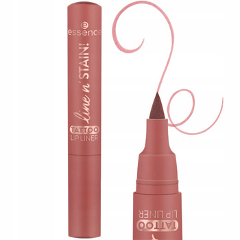 Essence Line N' Stain Tattoo Konturówka Do Ust w Płynie 02 Must Have Brown