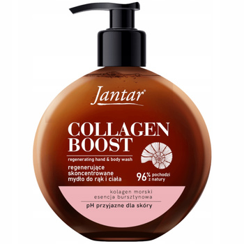 Farmona Jantar Collagen Boost Regenerujące Mydło Do Rąk Bursztyn 400ml