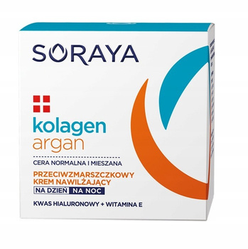 SORAYA Krem Przeciwzmarszczkowy KOLAGEN ARGAN 50ml
