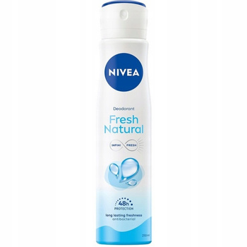 Nivea Fresh Natural 48H Antybakteryjny Dezodorant Damski w Sprayu 250ml