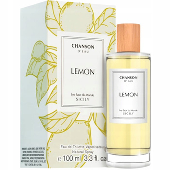 Chanson D'Eau Lemon Sicily EDT Woda Toaletowa Dla Kobiet Cytrusowa 100ml