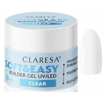 Claresa Soft & Easy Gel Żel Budujący Clear 45g