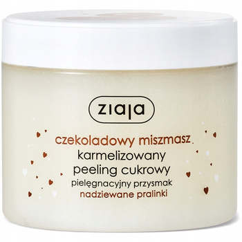 Ziaja Czekoladowy Miszmasz Karmelizowany Peeling Cukrowy Pralinkowy 300ml