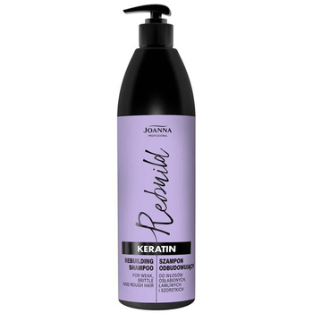Joanna Professional Keratin Silnie Odbudowujący Szampon Do Włosów 1000ml