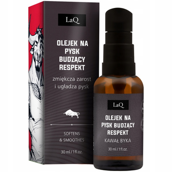 LaQ Kawał Byka Zmiękczający Olejek Do Brody i Po Goleniu Dla Mężczyzn 30ml