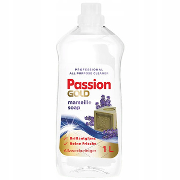 Passion Gold Uniwersalny Płyn Do Mycia Podłóg Mydło Marsylskie 1000ml