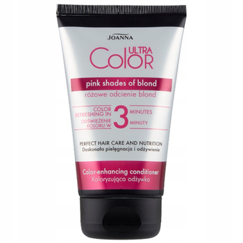 Joanna Ultra Color Błyskawiczna Koloryzująca Odżywka Do Włosów Różowa 100g