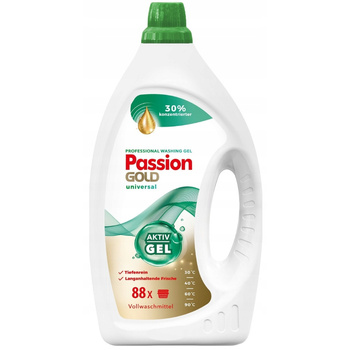 Passion Gold Universal Aktiv Żel Do Prania Białego Kolorów 88 Prań 3,52L