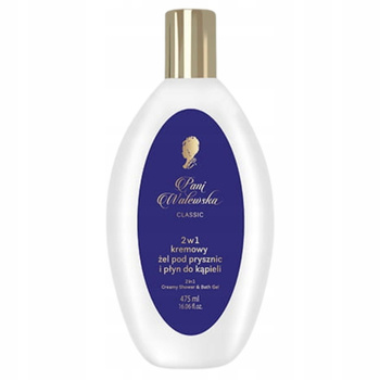 Pani Walewska Classic 2w1 Kremowy 呕el Pod Prysznic i P艂yn Do K膮pieli 475ml