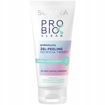 Soraya Probio Clean Oczyszczający Łagodny Żel Peeling Do Mycia Twarzy 150ml