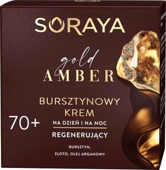 Soraya Gold Amber Bursztynowy Krem Regeneracja 70+