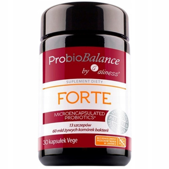 Aliness ProbioBalance Forte Probiotyk 60 mld Odporność Jelita 30 Kapsułek