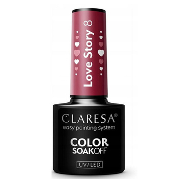 Claresa Lakier Hybrydowy Love Story 8 5g