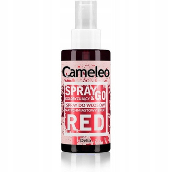 Delia Cameleo Spray koloryzujący włosów PINK Różowy