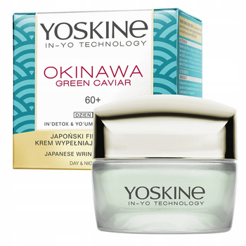 Yoskine Okinawa Green Caviar Przeciwzmarszczkowy Krem Do Twarzy 60+ 50ml