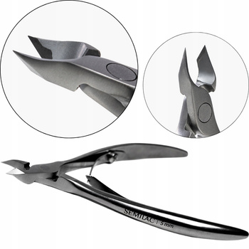 Semilac Profesjonalne Cążki Do Skórek z Nierdzewnej Stali Chirurgicznej 5mm