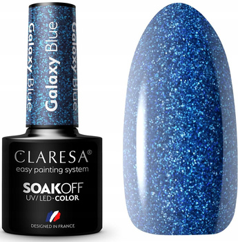 Claresa Lakier Hybrydowy Galaxy Blue Niebieski 5g