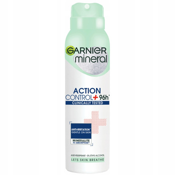 Garnier Antyperspirant Damski Ochrona Przed Potem Action Control 96h 150ml