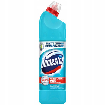 Domestos Płyn Żel Do Czyszczenia Toalet WC Wybielacz Atlantic Fresh 750ml