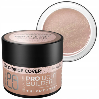 Palu Pro Light Builder Żel Budujący Do Paznokci Gold Beige Cover Połysk 45g