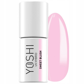 Yoshi Lakier Hybrydowy Pastel Paradise Pastelowy Róż Sweet Blush 825 6ml