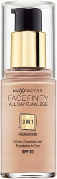 Max Factor FaceFinity All Day Flawless 3w1 Wegański Podkład Kryjący 55 Beige