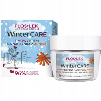 Floslek Winter Care Ochronny Zimowy Krem Do Twarzy Na Naczynka Arnika 50ml