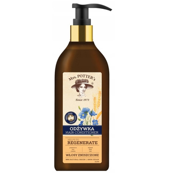 Mrs Potters Odżywka Regenerująca Triple Grain Do Włosów Zniszczonych 390ml