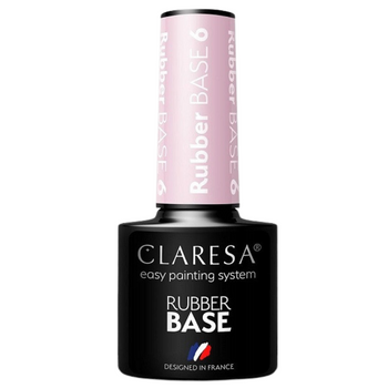 Claresa Rubber Base Baza Kauczukowa Hybrydowa 6