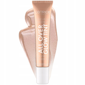 Catrice All Over Glow Tint Wielofunkcyjny Błyszczący Złoty 030 Sun Dip