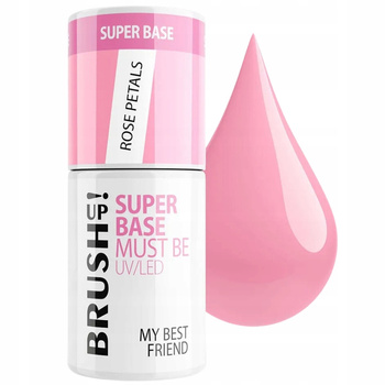 Brush Up By Maxineczka Super Base Bezkwasowa Baza Hybrydowa Rose Petals 5g