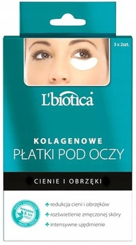 L'biotica Hydrożelowe Płatki Pod Oczy 3 Pary