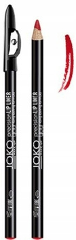 JOKO Kredka Konturówka do Ust Precision Lip Liner z Temperówką 51 Czerwona