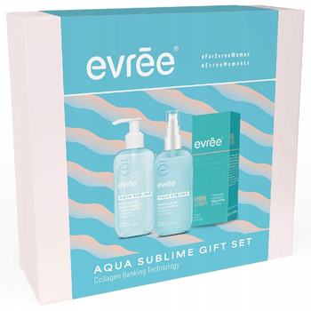 Evree Aqua Sublime Zestaw Prezentowy z Kosmetykami Dla Kobiety Do Twarzy