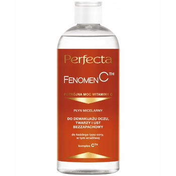 Perfecta Fenomen C Płyn Micelarny Do Demakijażu Twarzy Cera Wrażliwa 400ml
