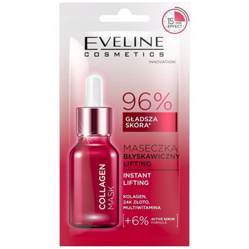 Eveline Collagen Liftingująca Maseczka Do Twarzy z Kolagenem i Złotem 8ml