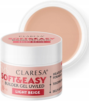 Claresa Soft Easy Gel Żel Budujący Light Beige 45g