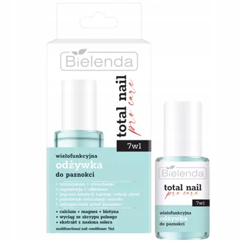 Bielenda Total Nail Pro Care 7w1 Odżywka Do Paznokci Wielofukcyjna 10ml