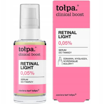 Tołpa Clinical Boost Wygładzające Serum Do Twarzy Retinal Light 0,05% 30ml